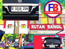 Diduga Malu Gunakan Mobil Dinas Plat Merah, Kepala Rutan Kelas IIB Bangil Ganti Plat Warna Putih