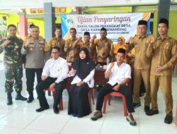 Pelaksanaan Ujian Penjaringan Kepala Dusun Karangsemanding Berjalan Sukses