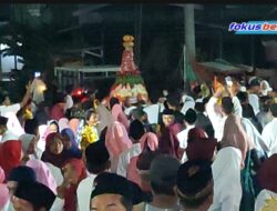 Sambut Maulid Nabi, Warga Dusun Kembang Kuning Purwosari Gelar Grebeg Maulid dan Pawai Ancak 