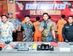 Polres Pasuruan Gelar Press Release Ungkap Kasus Pencurian Hingga Penadahan