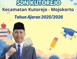 Kepala Sekolah Beserta Dewan Guru, Mengucapkan Selamat Datang Peserta Didik Baru di SDN Kutorejo, Mojokerto 