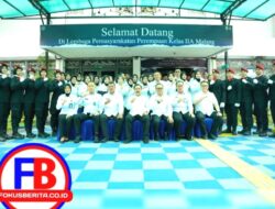 Makan Siang Bersama Warga Binaan LPP Malang, Menteri Imigrasi dan Pemasyarakatan Tampak Akrab