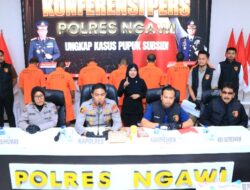 Polres Ngawi Berhasil Ungkap Upaya Penjualan Ilegal 17,8 Ton Pupuk Bersubsidi