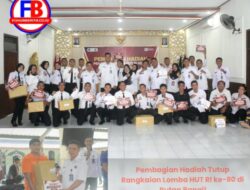 Rangkaian Lomba HUT RI ke-80 di Rutan Bangil, Ditutup Dengan Pembagian Hadiah 