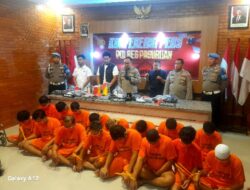 Ops Sikat Semeru 2025, Polres Pasuruan Berhasil Ungkap 104 Kasus dan Amankan 71 Tersangka 