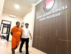 Pria Asal Bangil Diringkus Satresnarkoba Polres Pasuruan, dengan BB 32 Poket Sabu