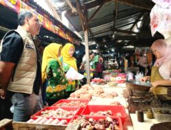 Kawal Stabilitas Harga Bahan Pokok Jelang Nataru, Satgas Pangan Polres Pasuruan Turun Lapangan